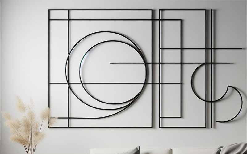 Iron art for walls