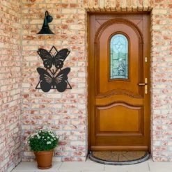 Triangle Butterfly Metal Wall Art - Image 7