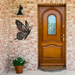 Large Metal Butterfly Yard Art - Image 5