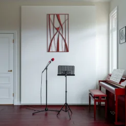 Intersecting Rhythms Minimalist Metal Wall Art - Image 4