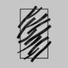 Minimalist abstract angular lines rectangular metal wall art for indoor and outdoor