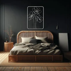 Silver in a dark bedroom