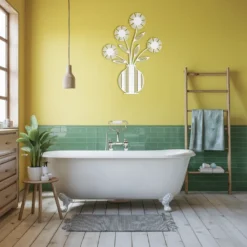 White variation in bathroom