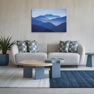 Alternative view of Blue Ridge Mountains Wall Art- Large Canvas Print