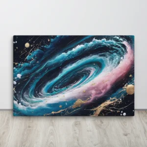 Large Abstract Space Canvas Wall Art