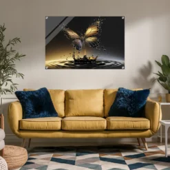 Contemporary living room display