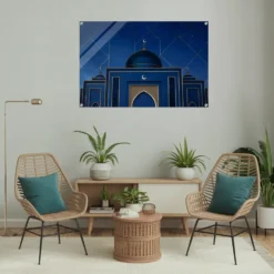 Lounge, gaming room Islamic wall decor