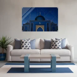 Large acrylic Islamic wall art for living room