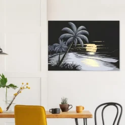 Dining room wall decor- ocean sunset