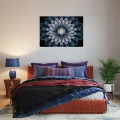 Floral art bedroom showcase 2