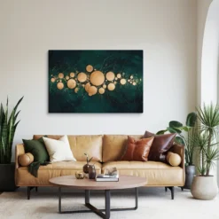24x36 Canvas Luxurious Art Minimalist Small Living Room
