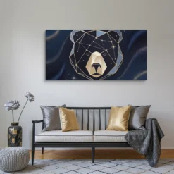 30x60 Canvas Stunning Star Map Celestial Wall Decor