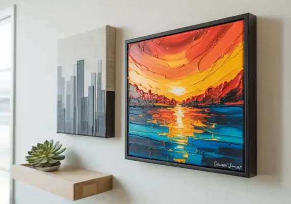 Framed vs Unframed Canvas Wall Art Guide