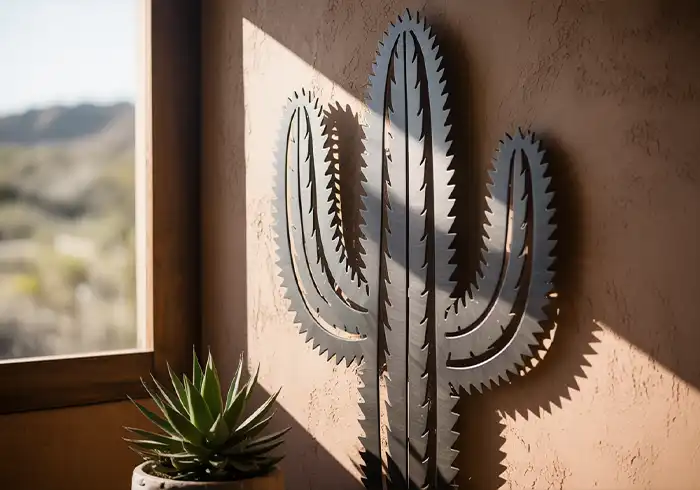 Metal Wall Art Utility Building Display