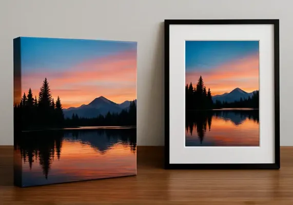 Canvas vs Paper Prints Guide to Choose Right Wall Art