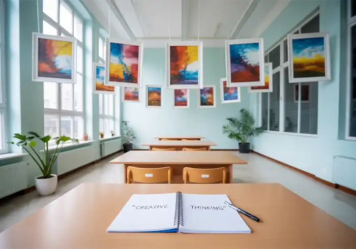 Class Room Ceiling Hanging Art Tips