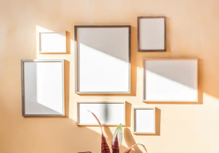 Horizontal and Vertical Art Spacing on Wall
