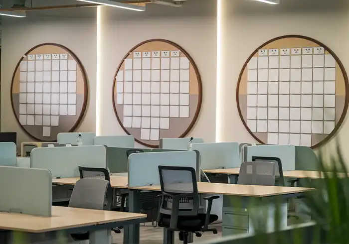 Large Wall Planners as Office Decor