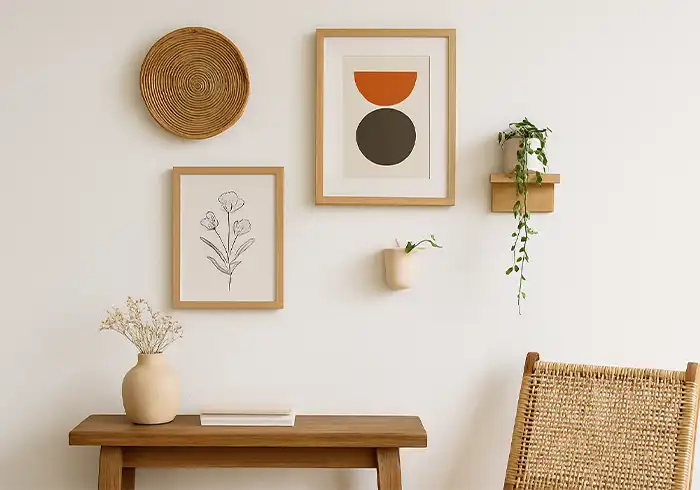 Mix and Match Layout Wall Decor