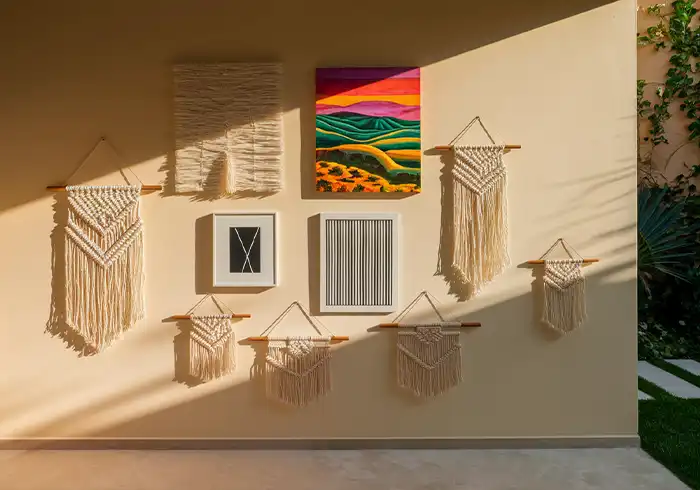 Gallery Spacing Guide Hanging