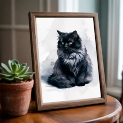 Black Cat Downloadable Print