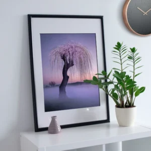 Mystical Willow Tree Digital Wall Art Print
