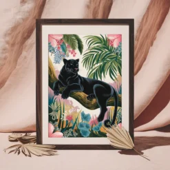 Regal Black Panther Printable Wall Art Free Downloadable