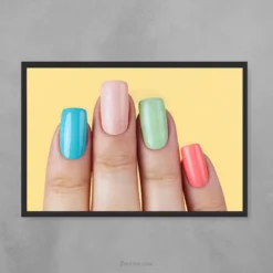 Pastel manicure free photos beauty studio art