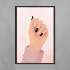 Feminine salon wall art printable