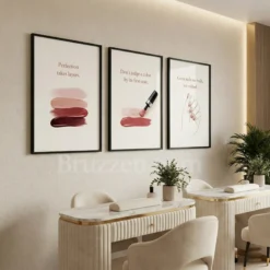 manicure station wall decor digital print