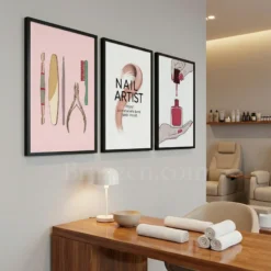 nail technician gift printable wall art