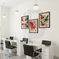 glam vanity room printable wall art