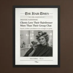 Close-up of the sustainable Ayous wood frame and high-quality giclée inkjet print texture on heavyweight matte paper.