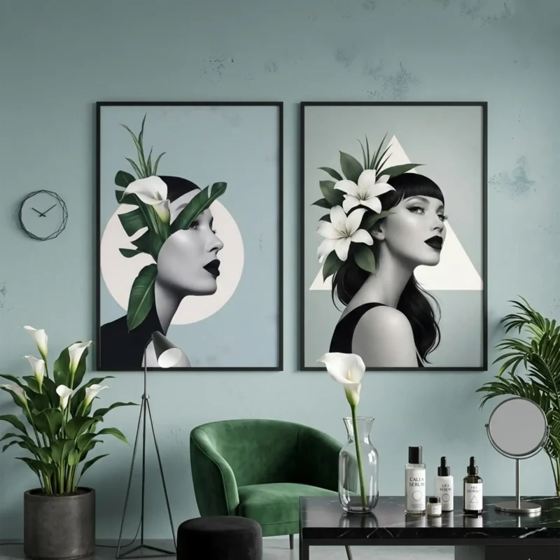 beauty studio display