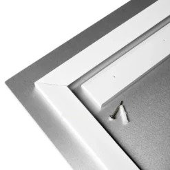 Aluminum print details: Surface finish, back framing and hanging