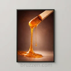 beauty salon dripping wax art printable wall decor