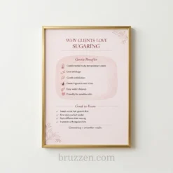 why clients love sugaring print detail wall decor