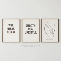 wax studio wall art 3 set minimalist printable wall art decor